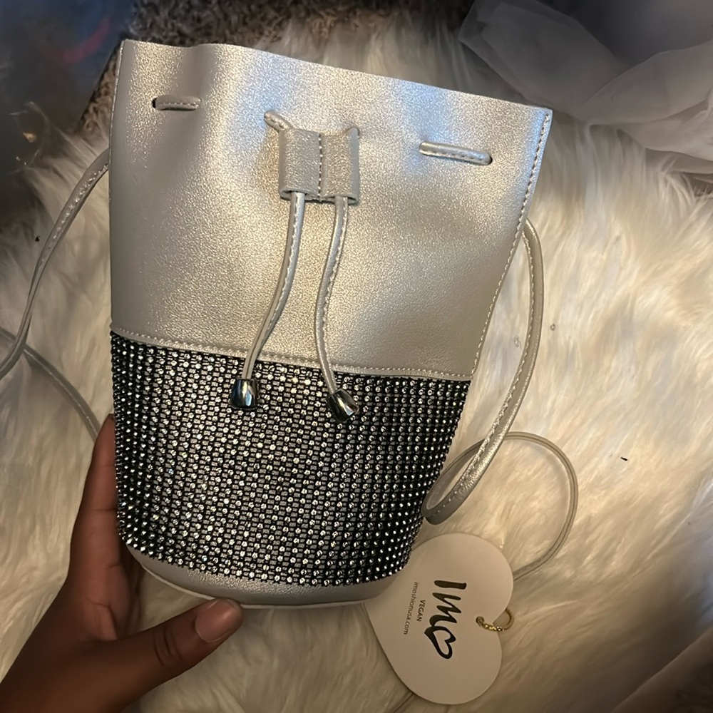 Cute mini bag with sparkles!!
